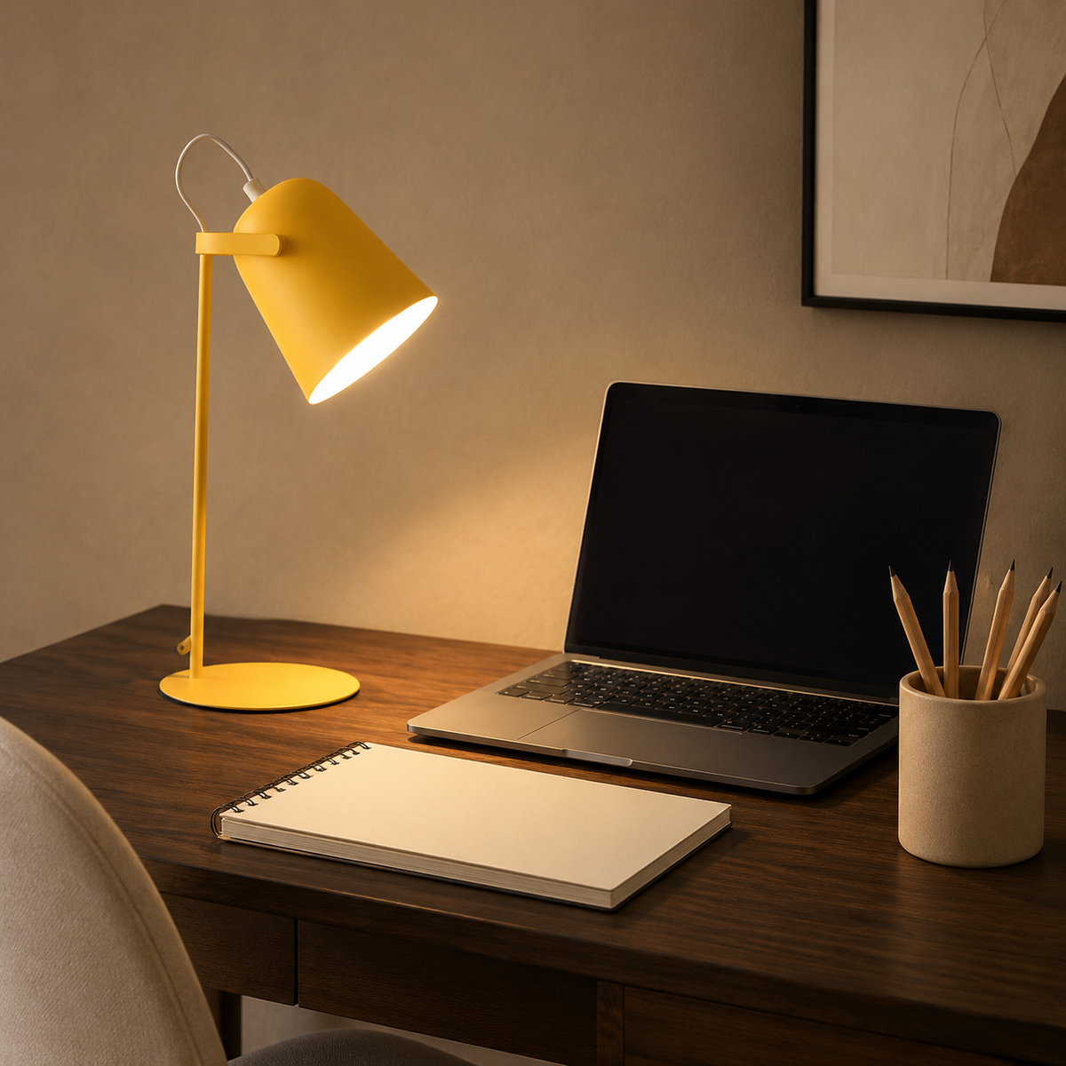 Lampe de chevet orientable design au style moderne