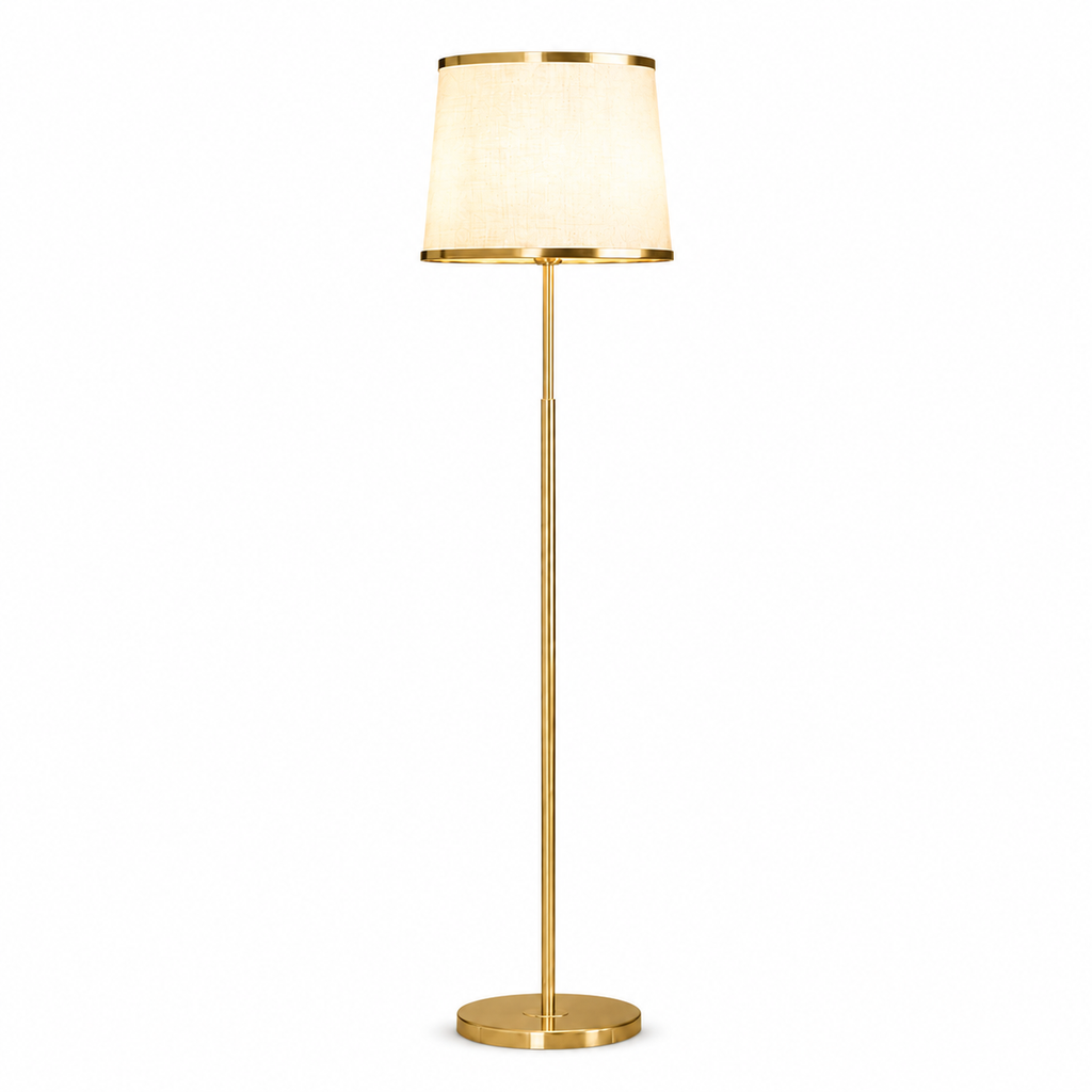 Lampadaire sur pied salon réglable avec un abat-jour