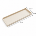 Vide-poche rectangulaire minimaliste design pour bijoux