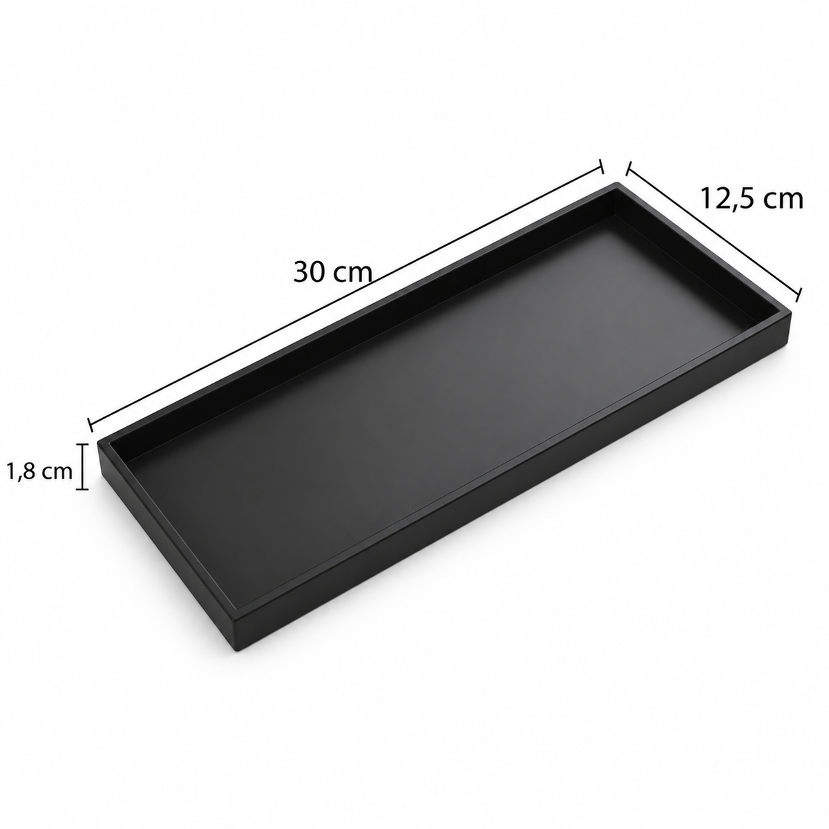 Vide-poche rectangulaire minimaliste design pour bijoux
